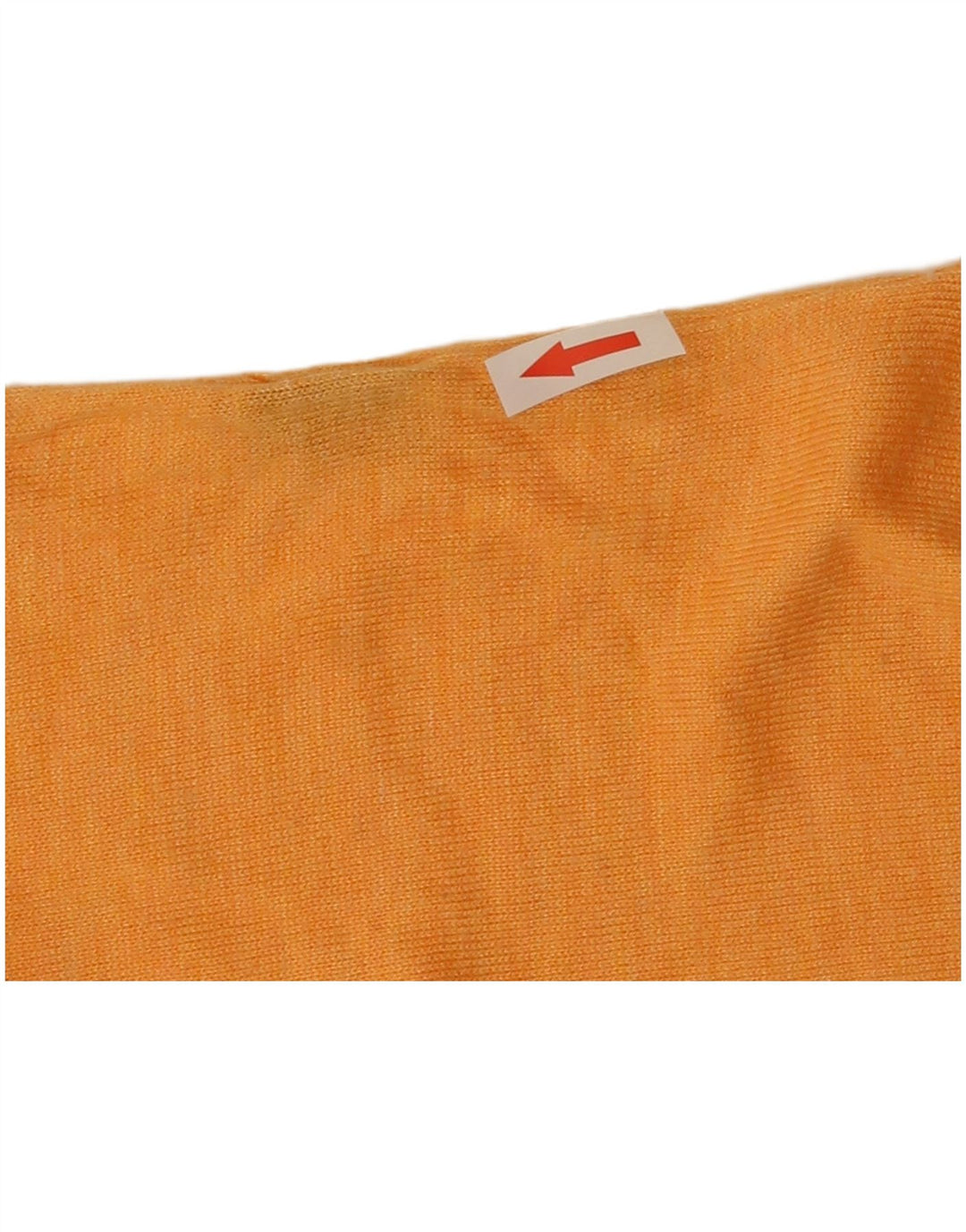 Zara Γυναικείο πουλόβερ με λαιμόκοψη UK 14 Medium Orange