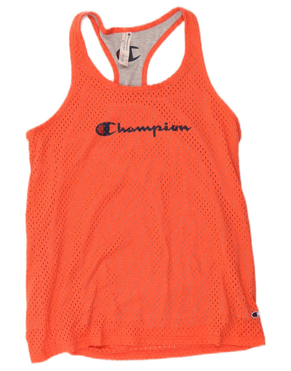 Champion Womens Athletic Fit Graphic Vest Top 14 μεσαίο πορτοκαλί πολυεστέρας