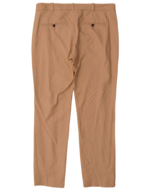 Zara Γυναικείο Slim παντελόνι Chino EU 38 Small W28 L27 Μπεζ βαμβακερό