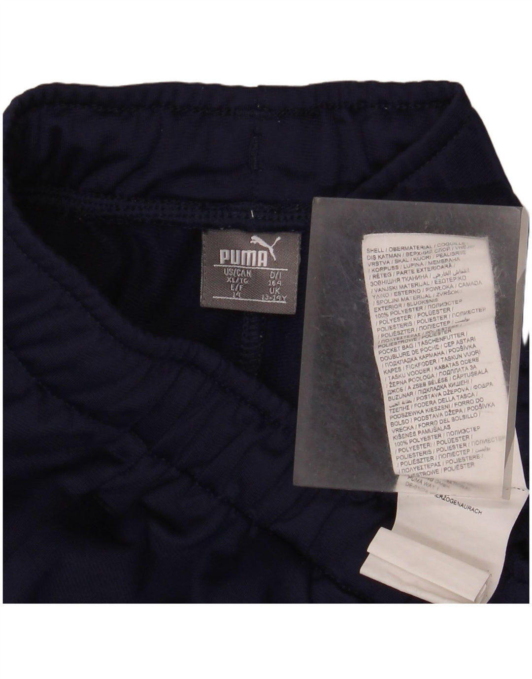 Puma Boys αθλητική φόρμα παντελόνι 13-14 ετών Navy Blue Polyester