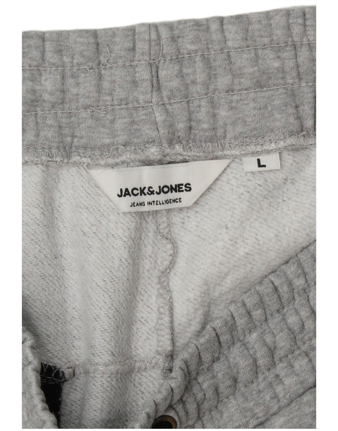 JACK & JONES Ανδρική φόρμα παντελόνι Joggers μεγάλο γκρι χρώμα
