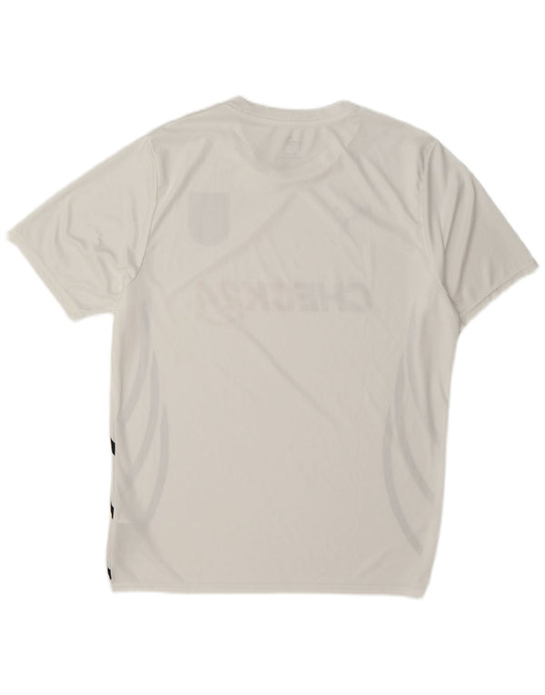 Γραφικό T-Shirt Puma Mens Deutshland Top Large White Polyester