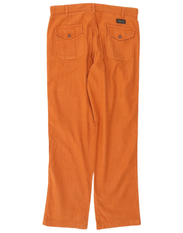 Ανδρικό παντελόνι Marlboro Classics Casual IT 50 Large W34 L32 Orange Pinstripe