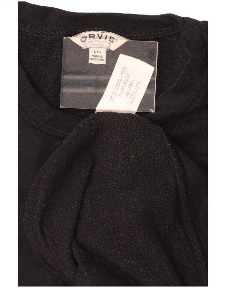 Γυναικεία φούτερ ORVIS Jumper UK 16 Large Black Modal