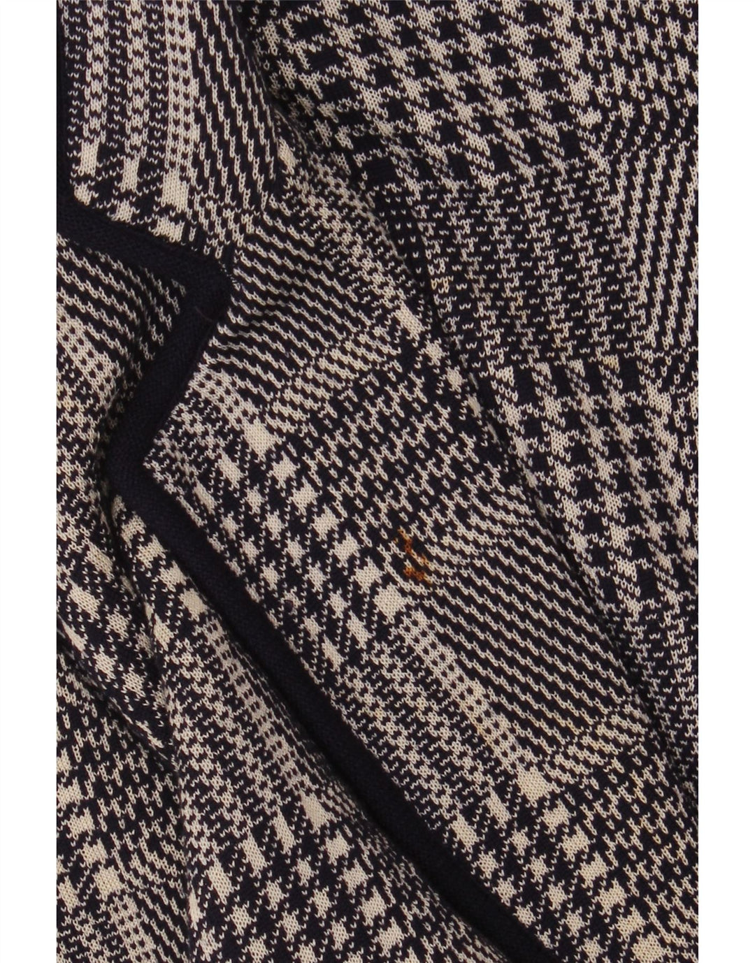 VALENTINO Γυναικείο Miss V Blazer Jacket IT 48 XL Navy Blue Houndstooth