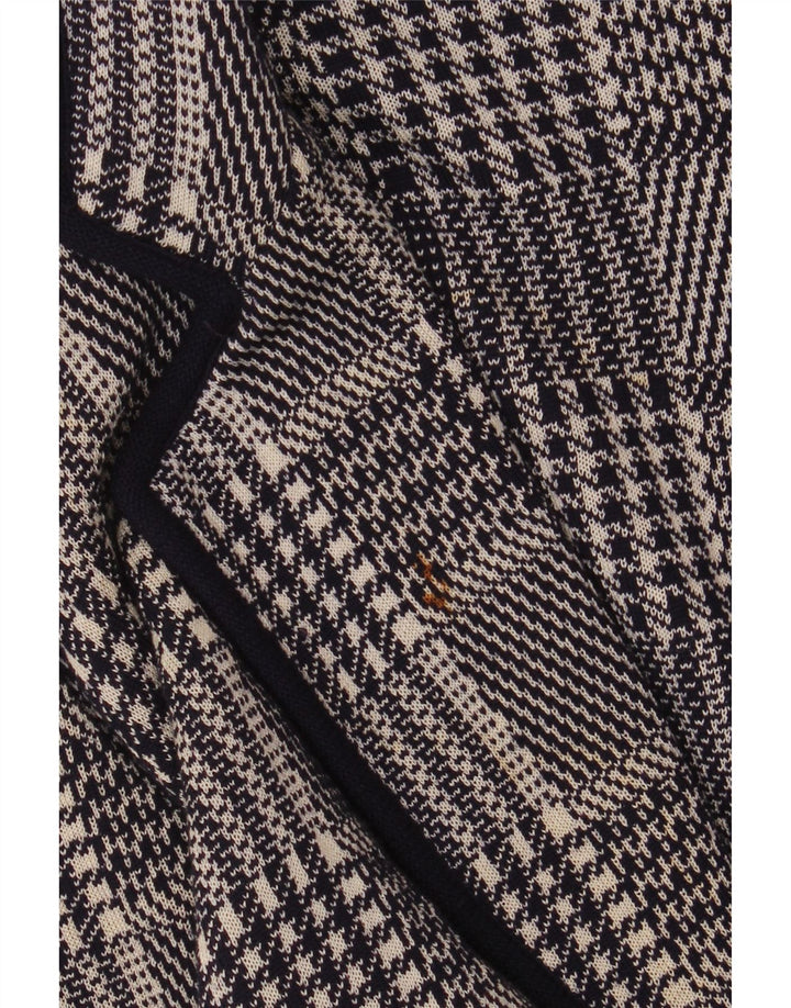 VALENTINO Γυναικείο Miss V Blazer Jacket IT 48 XL Navy Blue Houndstooth