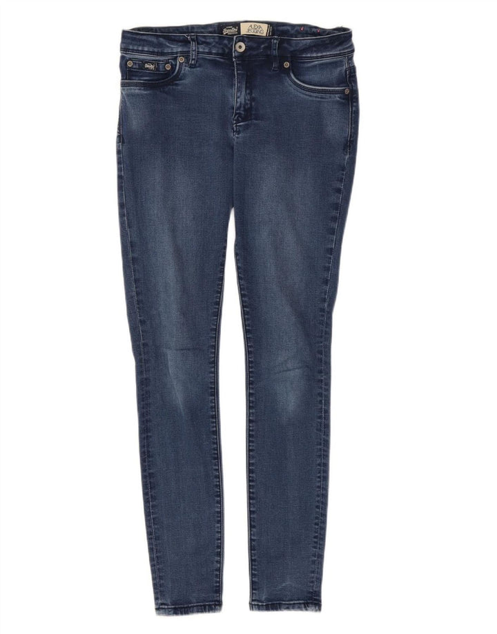 SUPERDRY Γυναικεία Alexia Jegging Skinny Jeans W30 L32 Μπλε βαμβακερό