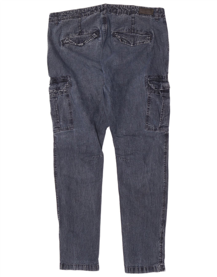 Ανδρικό τζιν Superdry Cargo Slim W36 L32 Μπλε βαμβακερό