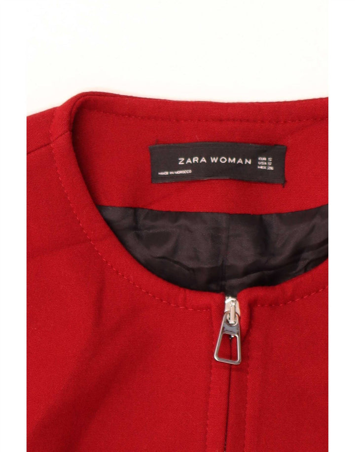 Zara Γυναικείο Πανωφόρι UK 10 Small Red