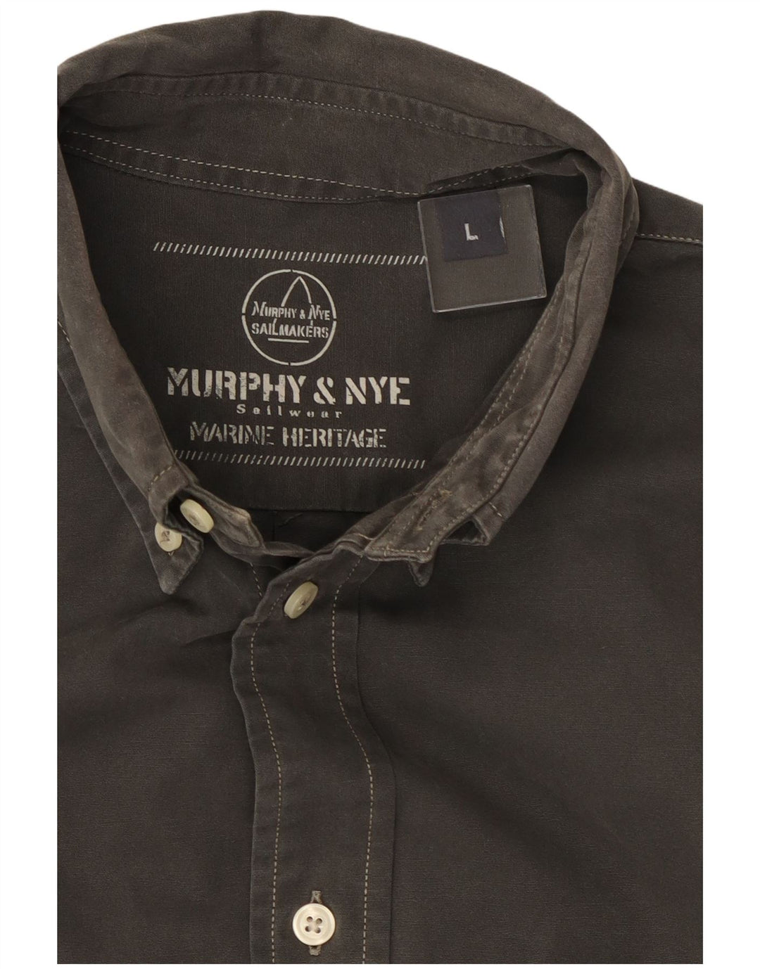 Ανδρικό πουκάμισο MURPHY & NYE σε μεγάλο γκρι