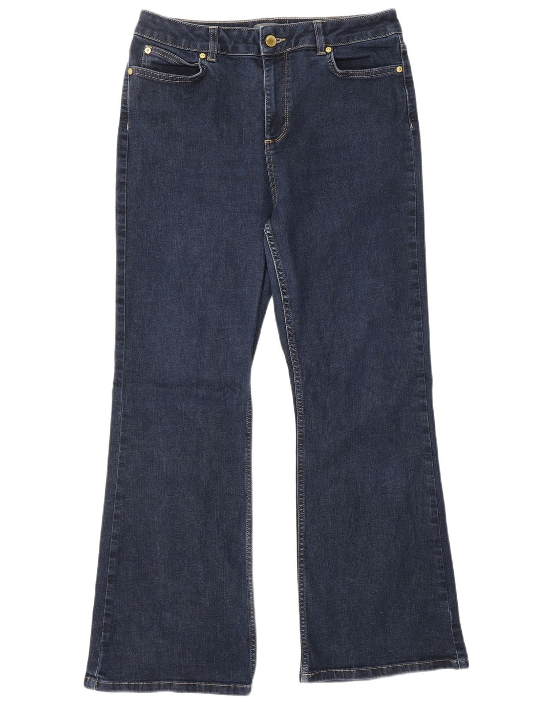 Γυναικείο τζιν μποτάκι MINT VELVET UK 14 Medium W30 L28 Navy Blue Cotton