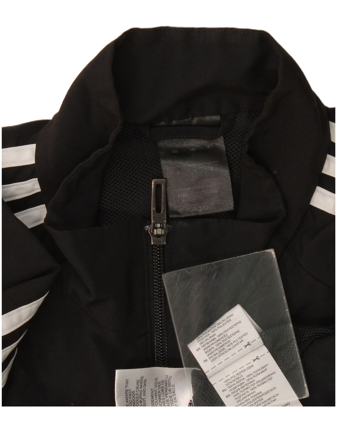 Ανδρική φόρμα Adidas Climalite Top Jacket Μαύρο Πολυεστέρας