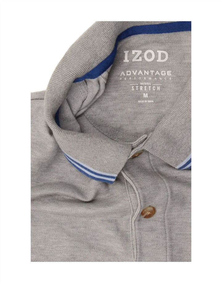 IZOD Mens Polo Shirt Medium Grey Vintage Izod and Second-Hand Izod from Messina Hembry 