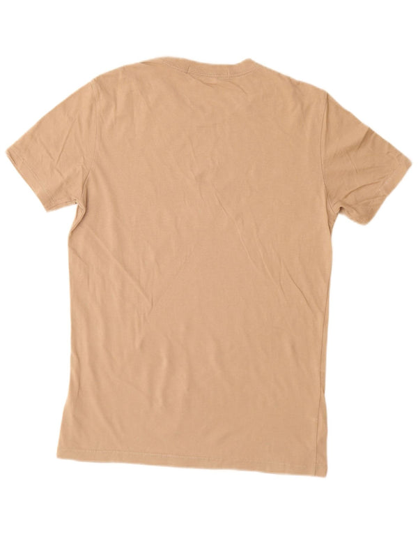 Ανδρικό γραφικό μπλουζάκι CALVIN KLEIN JEANS, Βαμβακερό, μεσαίο καφέ