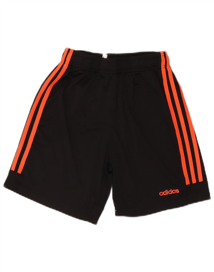Adidas Boys Sport σορτς 13-14 ετών μαύρο πολυεστέρα