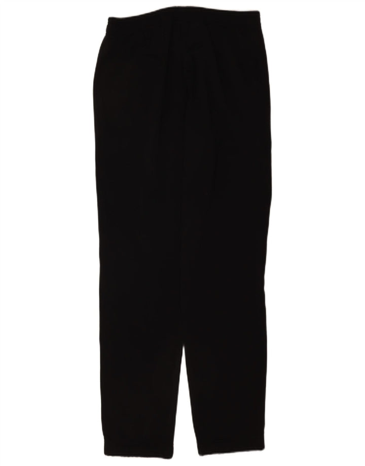 Adidas Boys Tracksuit Trousers Joggers 13-14 Years Black Polyester