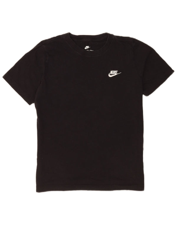 Μπλουζάκι Nike Boys T-shirt 13-14 ετών XL μαύρο βαμβακερό