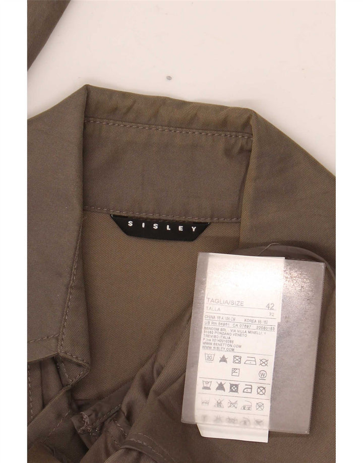 Γυναικεία καμπαρντίνα Sisley IT 42 Medium Khaki Cotton