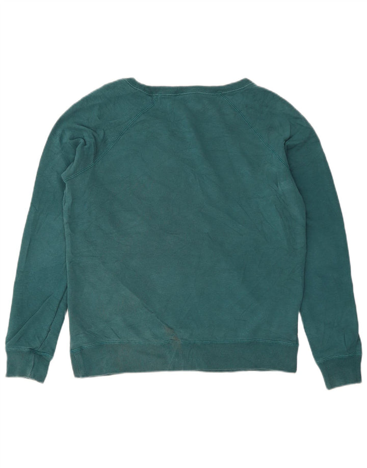 Γυναικείο Γραφικό Φούτερ Nike Jumper UK 14 Μεσαίο πράσινο βαμβακερό
