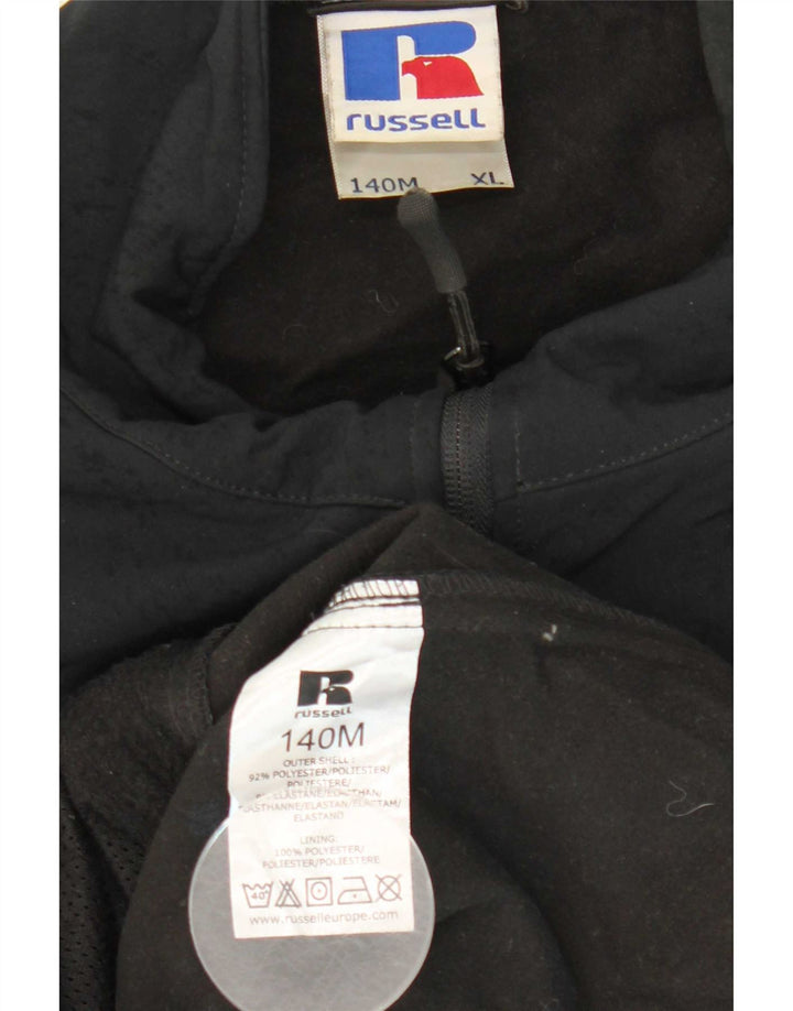 Russell Athletic Ανδρικό Μπουφάν Windbreaker UK 42 XL Μαύρο Πολυεστέρας