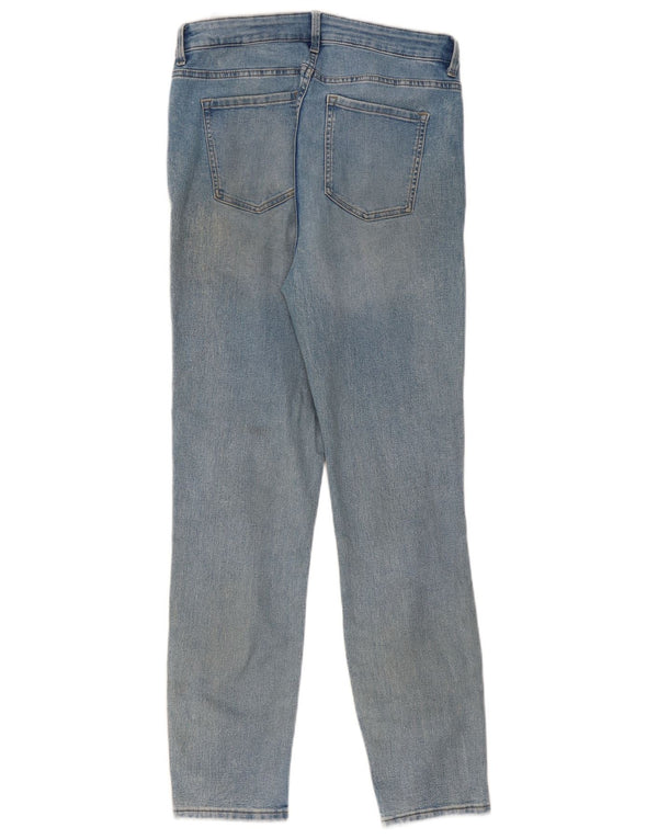 Marks & Spencer Womens The Lily Slim Jeans UK 14 Large W34 L31 Blue Cotton