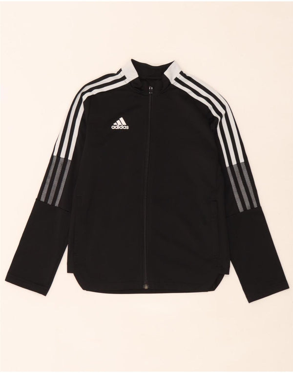 Adidas Boys αθλητική φόρμα Adidas Top Jacket 9-10 Years Black Colourblock Polyester