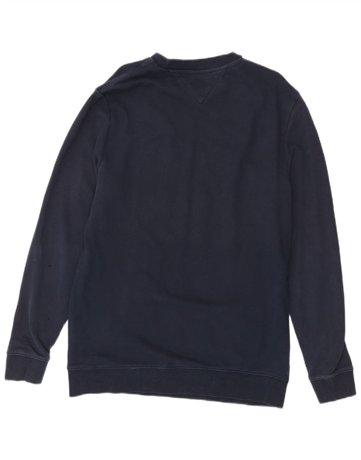 Ανδρικό φούτερ Tommy Hilfiger Jumper Large Navy Blue Cotton