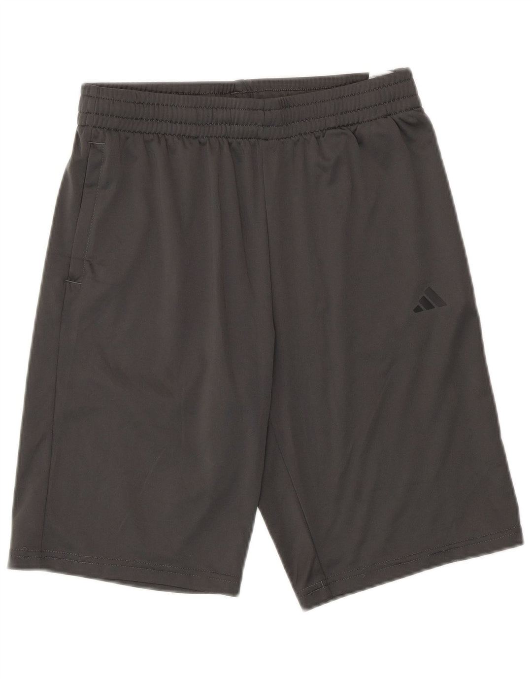Adidas Boys Sport Short 13-14 Years Grey Polyester