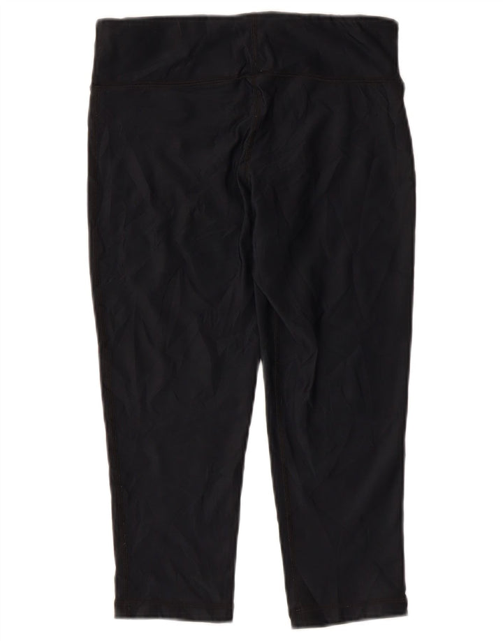 UNDER ARMOR Γυναικεία Heat Gear Capri leg UK 8 Small Black Polyester