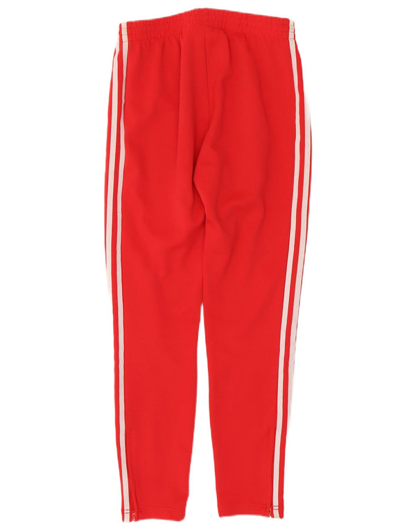 Γυναικεία αθλητική φόρμα ADIDAS Παντελόνι UK 10 Small Red Polyester