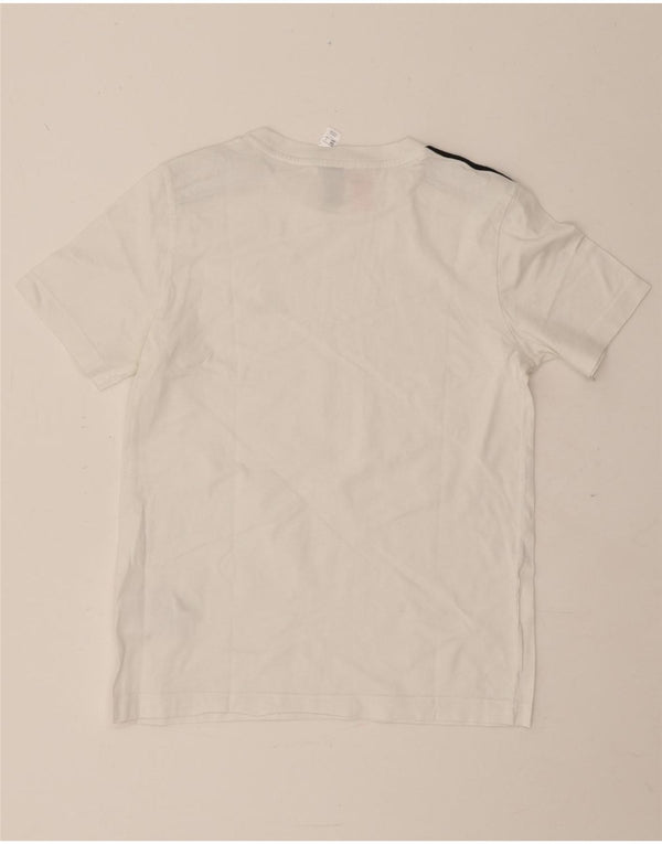 Adidas Boys T-Shirt Top 11-12 ετών Λευκό βαμβακερό