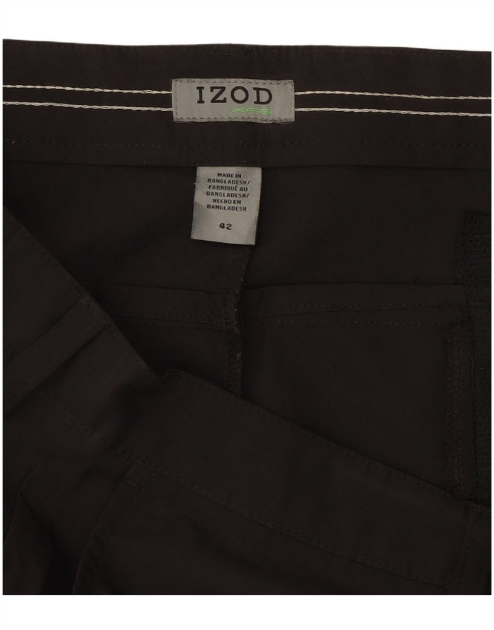 Ανδρικό σορτς Chino Izod W42 2XL μαύρο πολυεστέρα