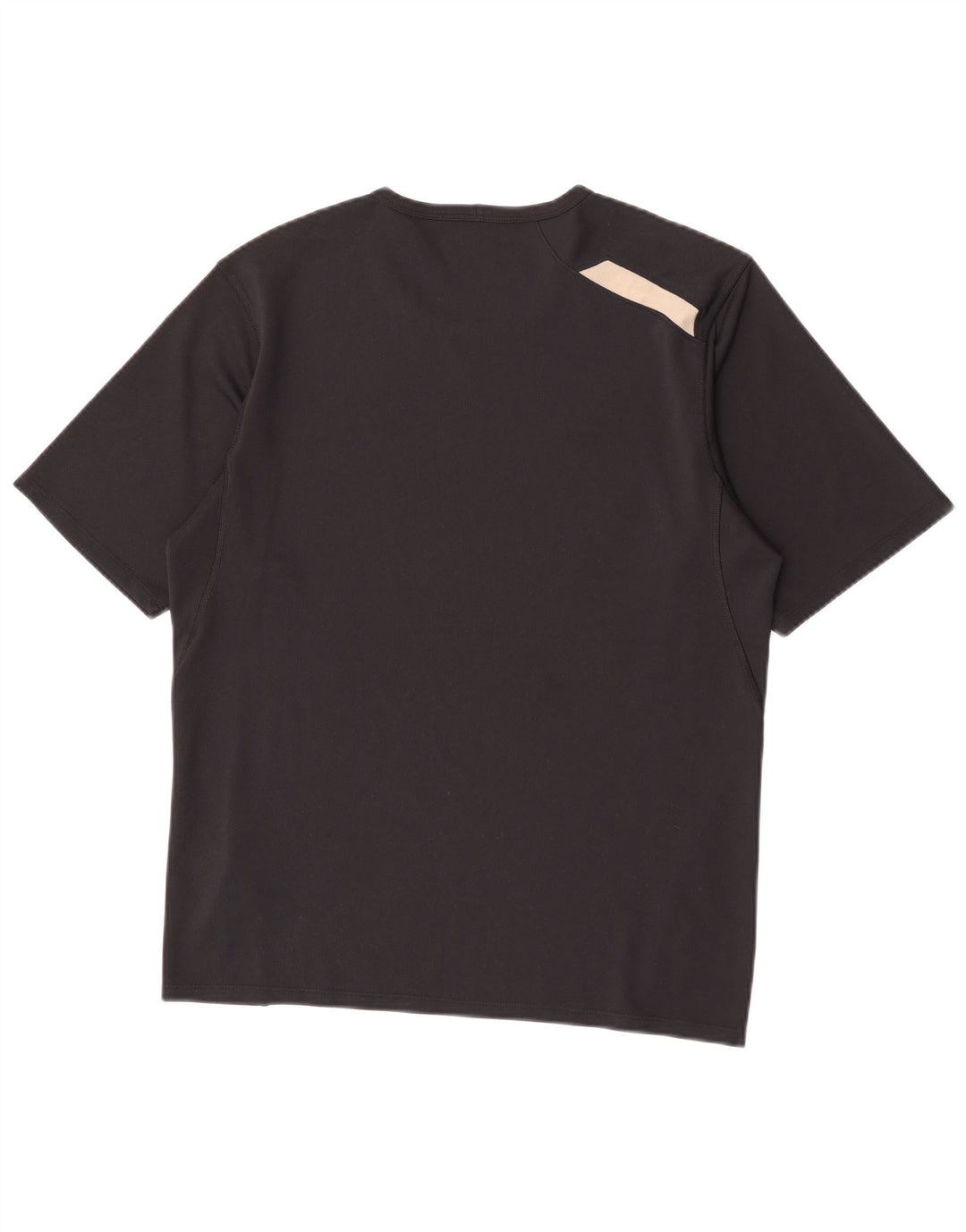 Ανδρικό T-Shirt Nike Top από μεσαίο μαύρο πολυεστέρα