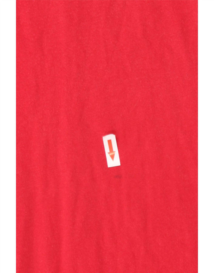 Ανδρικό μπλουζάκι Reebok Top Medium Red Cotton