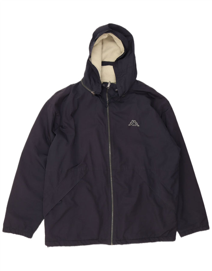 Kappa Ανδρικό μπουφάν με κουκούλα UK 40 Large Navy Blue