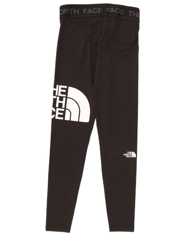 Γυναικεία γραφικά κολάν North Face UK 4 XS Black Polyester Sports