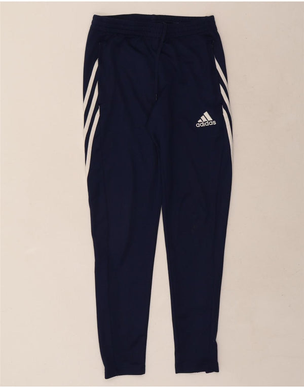 Ανδρική αθλητική φόρμα Adidas Climalite Μικρό Navy Blue Polyester