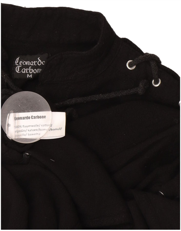 Γυναικείο πουλόβερ μπλούζα Leonardo Carbone UK 14 μεσαίο μαύρο βαμβακερό