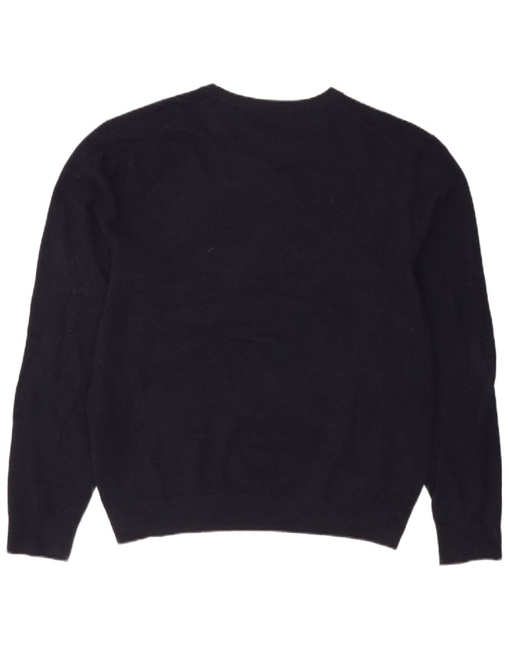 Ανδρικό πουλόβερ Gant Boat Neck Jumper XL Navy Blue Wool