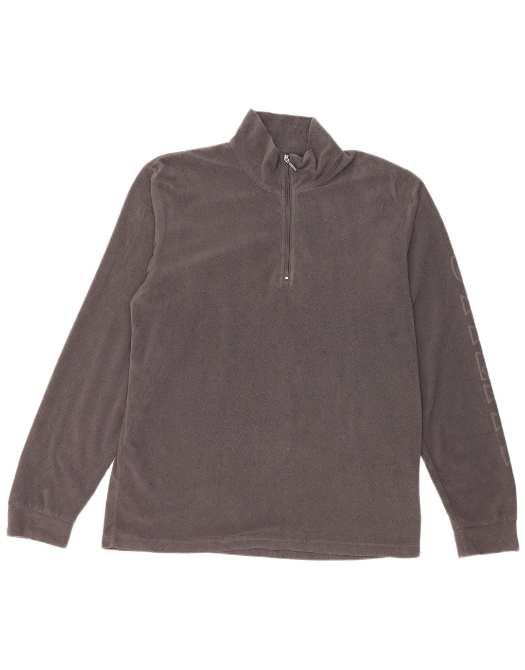 Ανδρικό γραφικό φερμουάρ Diadora Fleece Jumper XL Γκρι πολυεστέρας