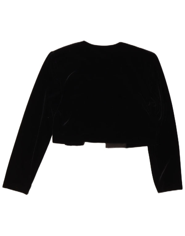 Joseph Ribkoff Γυναικείο βελούδινο μπουφάν Bolero UK 12 Medium Black