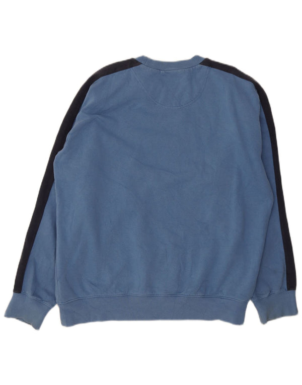 Ανδρικό φούτερ Nike Jumper UK 42/44 Μεγάλο μπλε βαμβακερό χρώμα