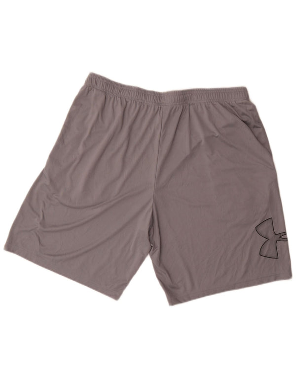 Ανδρικό γραφικό αθλητικό σορτς Under Armour XL Grey Polyester