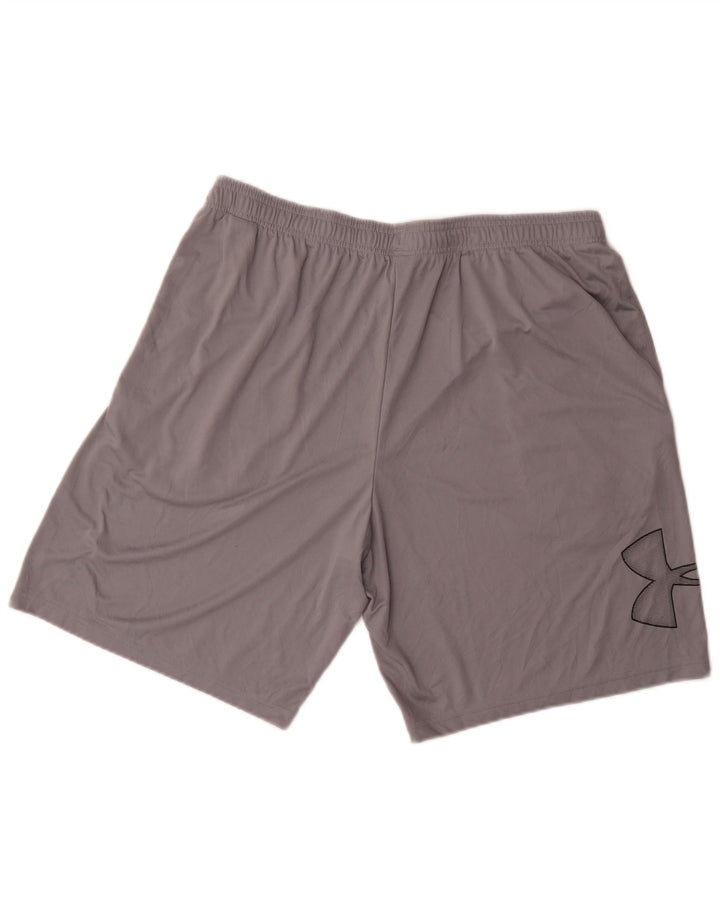 Ανδρικό γραφικό αθλητικό σορτς Under Armour XL Grey Polyester
