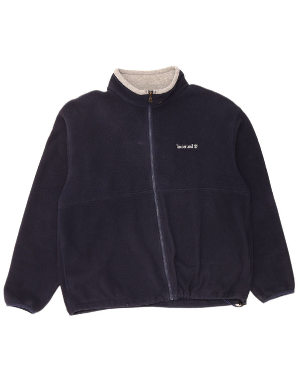 Ανδρικό μπουφάν Timberland Polartec Fleece UK 40 Large Navy Blue Polyester