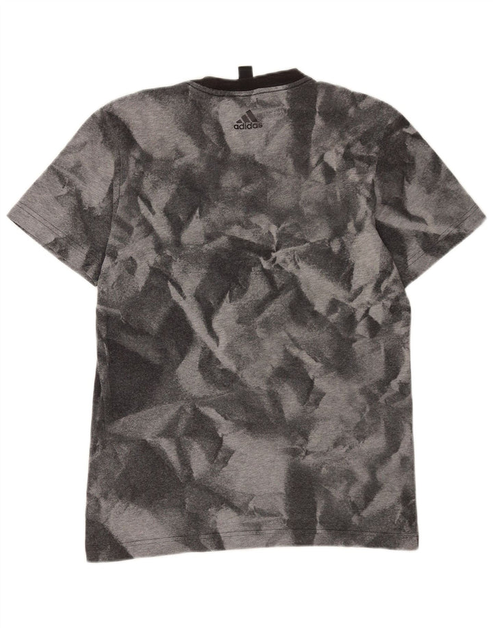 Ανδρικό γραφικό μπλουζάκι ADIDAS Top Small Grey Tie Dye