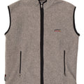 Invicta Mens Fleece Gilet UK 40 Large Grey Polyester