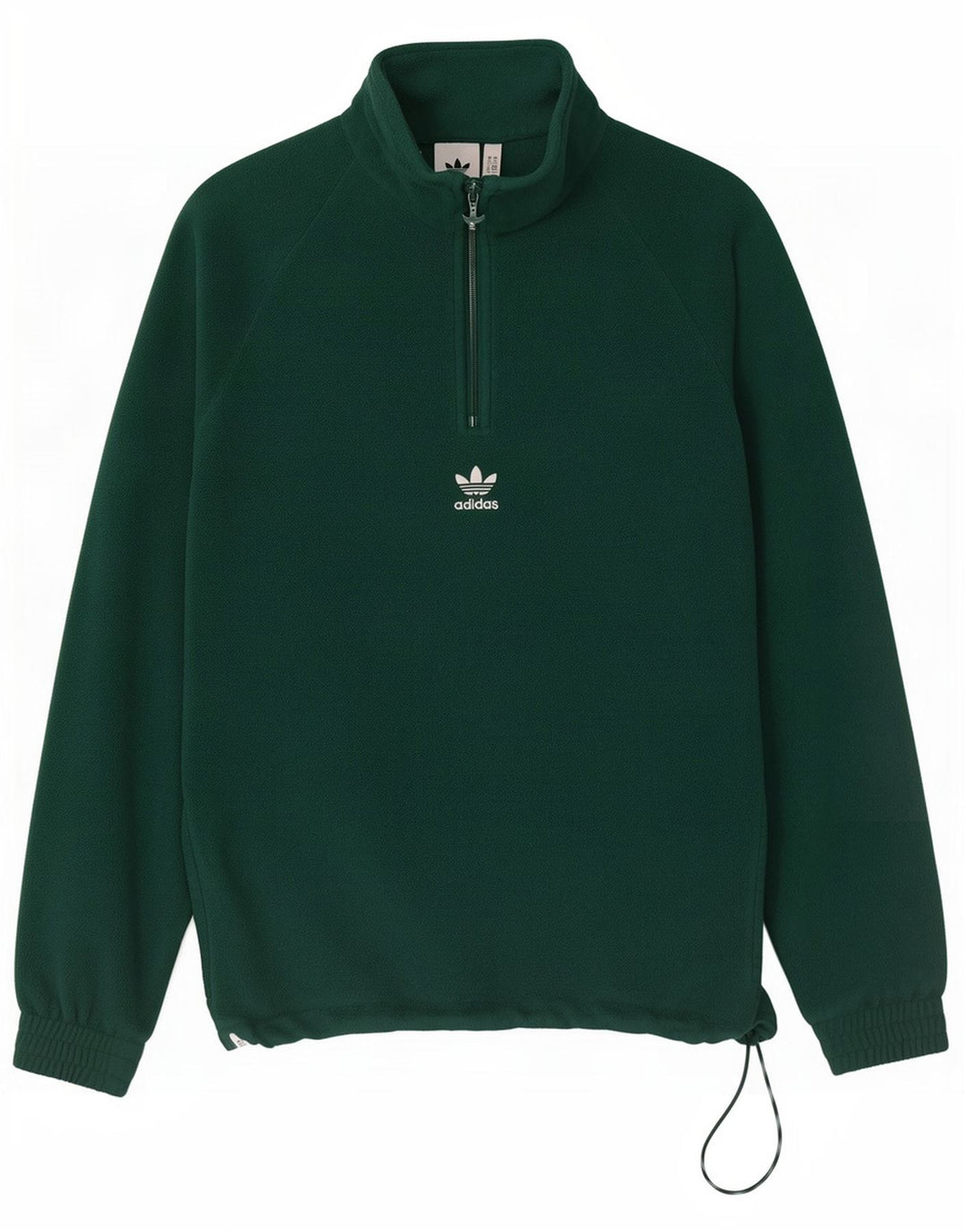 Adidas Ανδρικά γραφικά Fleece Jumper Μικρός πράσινος πολυεστέρας