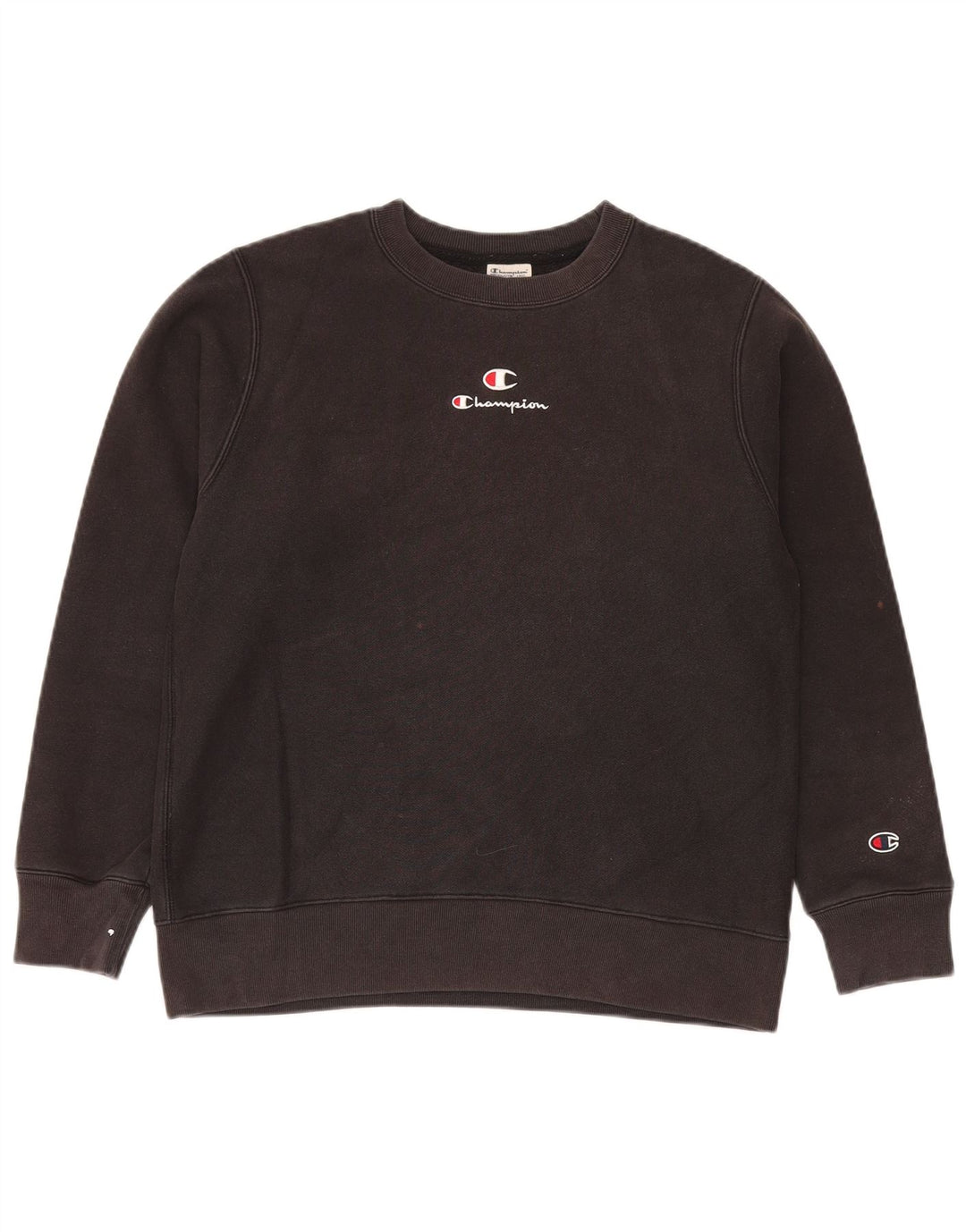 Ανδρική φούτερ Champion Jumper Μεσαίο μαύρο βαμβακερό