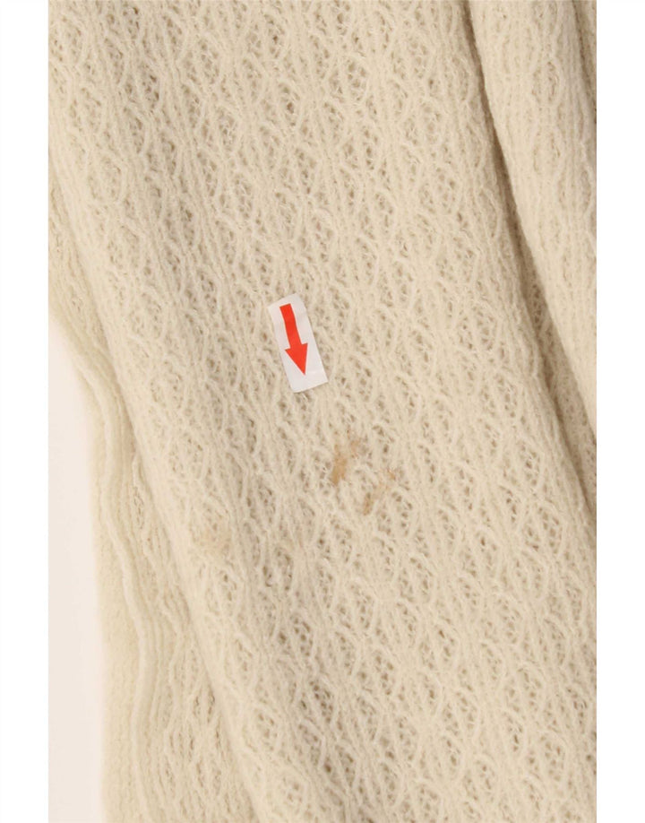 Marks & Spencer Γυναικείο πουλόβερ Poncho Cardigan One Size Off White Ακρυλικό